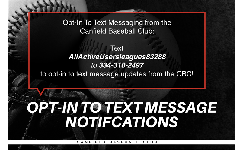 Opt-In To Text Message Updates